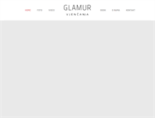 Tablet Screenshot of glamurvjencanja.com